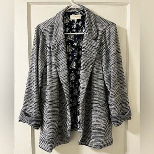 Skies are Blue Blazer plus size 1X